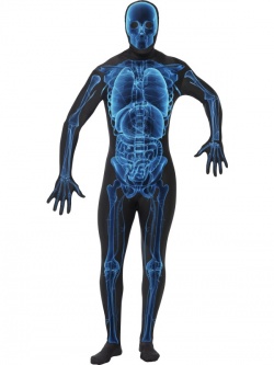 Oblek Morphsuit - rentgenový 