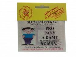 Služební průkaz - PROFESIONÁLNÍ DIETÁŘ