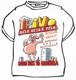 Tričko - PIVO DĚLÁ HEZKÁ TĚLA