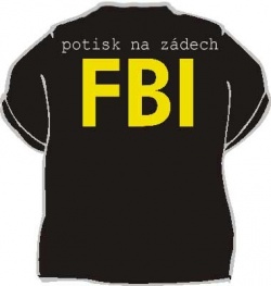 Tričko - FBI