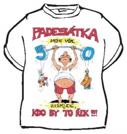 Tričko - PADESÁTKA