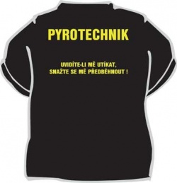 Tričko - PYROTECHNIK