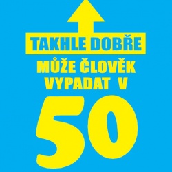 Tričko - ČLOVĚK V 50