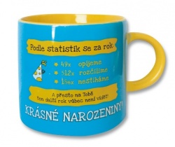 Hrníček - KRÁSNÉ NAROZENINY