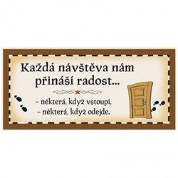 Cedulka - KAŽDÁ NÁVŠTĚVA