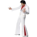 Kostým pro Elvise - bílo-červený