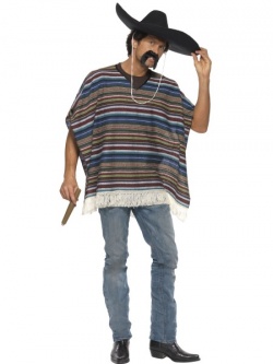 Mexické poncho II