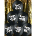 Balónek - Happy New Year! černý