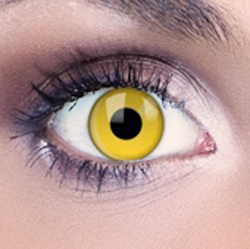 Kontaktní čočky s UV - žluté